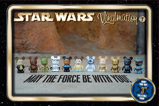 StarWars.com shows off Disney's new Star Wars Vinylmation figures.